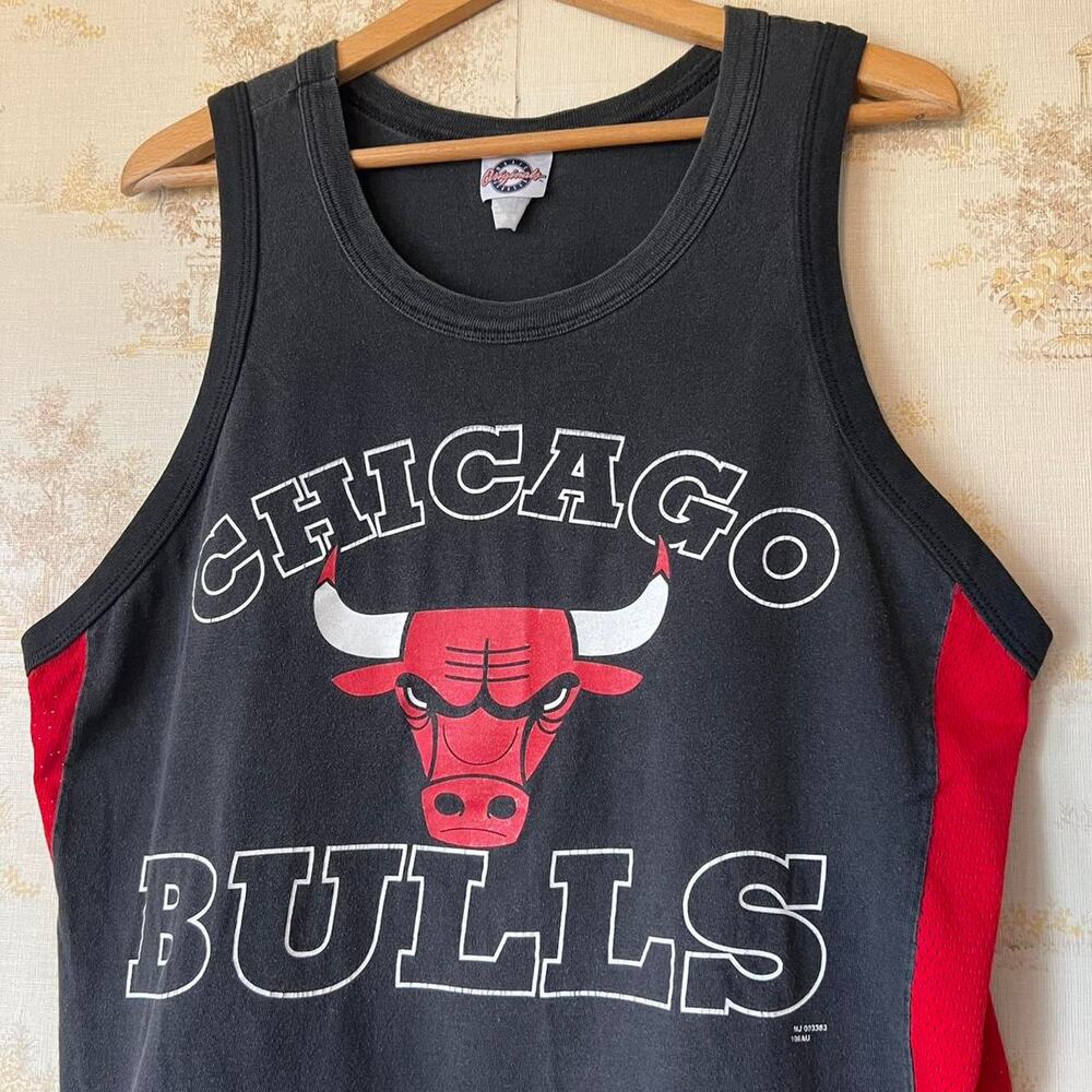 Vintage 90s Chicago Bulls Tank | Magic Johnson Ts | Size L